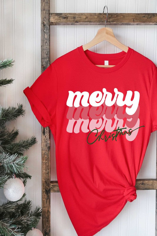 Merry, Merry, Merry Graphic Tee